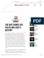 The Riot Games API- Goals and Design | Riot Games Engineering copy