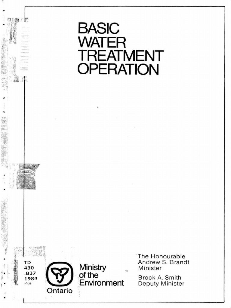 BASICWATERTREATM.Ene162017 | Water Purification | Filtration
