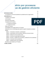 La Gestión Por Procesos: Un Enfoque de Gestión Eficiente