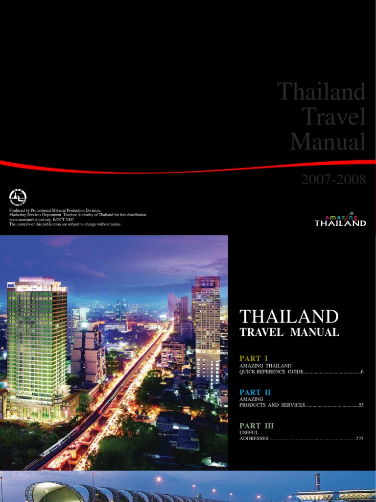 Thailand Travel Manual  Thailand  Transport