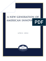 A New Generation of American Innovation: APRIL 2004
