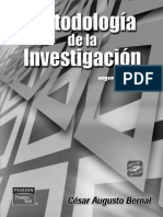 Metodologia Investigacion - Cesar Bernal PDF