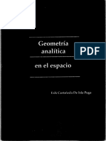 Geometria Analitica en El Espacio PDF