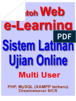 Elearning v1 - Desain Dan Analisis Sistem Latihan Ujian Online Berbasis Web