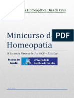 Minicurso de Homeopatia (21 P.) PDF