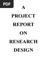 Research Design