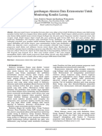 Abstrak-Pengujiaan Dan Pengembangan Akuisisi Data Extensometer Untuk Monitoring Kondisi Lereng-111-113 - FB-03 - Andi Setionoxf