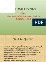 Dalil Maulid Nabi