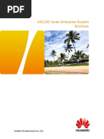 HUAWEI AR2200 Series Enterprise Routers Datasheet PDF