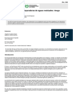 NTP 473 Estaciones Depuradoras de Aguas Residuales, Riesgo Biologico