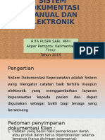 Sistem Dokumentasi Manual Dan Elektronik