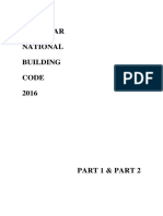 Myanmar National Building Code 2016 Part 1 Planning, Environment, Administration and Legislation