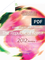 Energy Policies of Korea IEA 2016