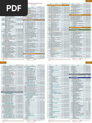 Price List Enmy Pdf Nature