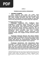 Download JUDUL I Pengelolaan Konflik Organisasi by ndadnd SN34215312 doc pdf