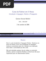 Download aula-01 - Curso de Python em 5 Horas by Srgio Luiz Arajo Silva SN3421538 doc pdf