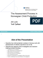 SW 2A the Assessment Process in Norwegian Child Protection