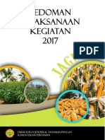 Pedoman Pelaksanaan Kegiatan Jagung 2017