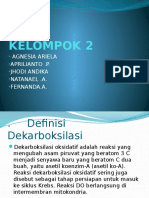 KELOMPOK 2 Dekarboksilasi Oksidatif