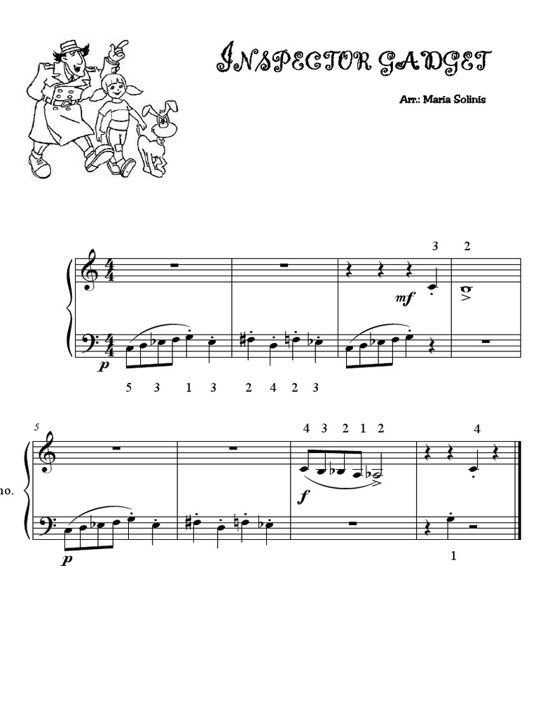 Inspector Gadget PDF | PDF
