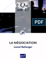 La Negociation - Bellenger Lionel