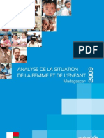 Analyses de la Situation Madagascar 2009