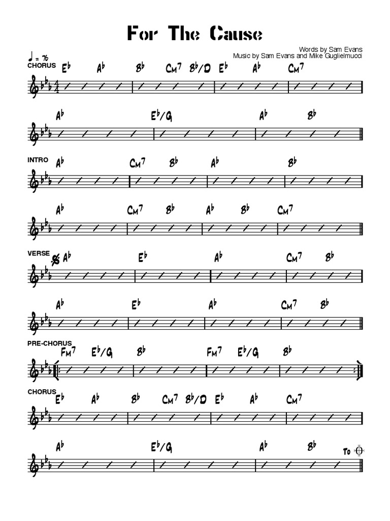FTC Chart PDF Song Structure Elements Of Music