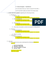 Yr11 Chemistry SAC 1 Data Analysis - Guidelines