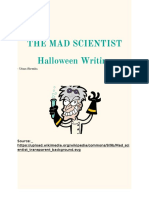 The Mad Scientist Halloween Writing: - Uttam Shrestha