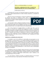 Debate Sobre La Actividad Fisica Salud