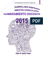 Temario Desarrollado - Sub Prueba Conocimientos Curriculares - 2015.pdf