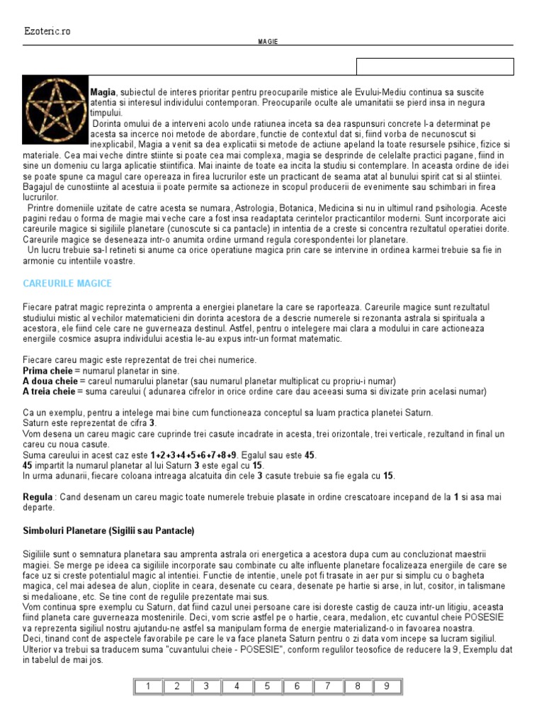 Ezoteric (Divinatie) | PDF