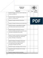 Daftar Tilik Rujukan