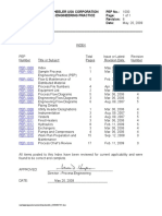 Process Engg Practices To Be Used in The Refinery Industry