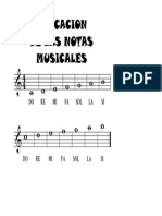 Notas Musicales