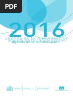 Agenda de La Comunicación 2016