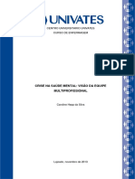 Crise Na Saúde Mental - Visão Da Equipe Multiprofissional PDF