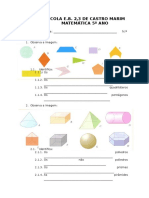 1º Ministeste - Solidos Geometricos