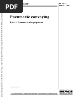 BS 7871-1996 Pneumatic Conveying Part 2 Glossary of Equipment