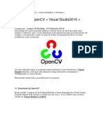 Instalação OpenCV - Visual Studio