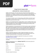 Download Platform Technical Production Lead Job Description by Platform Glasgow SN342189922 doc pdf