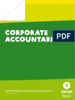 Oxfam Novib Strategy Paper On Corporate Accountability