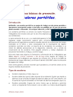 Normas de Prevención - Escaleras Manuales PDF