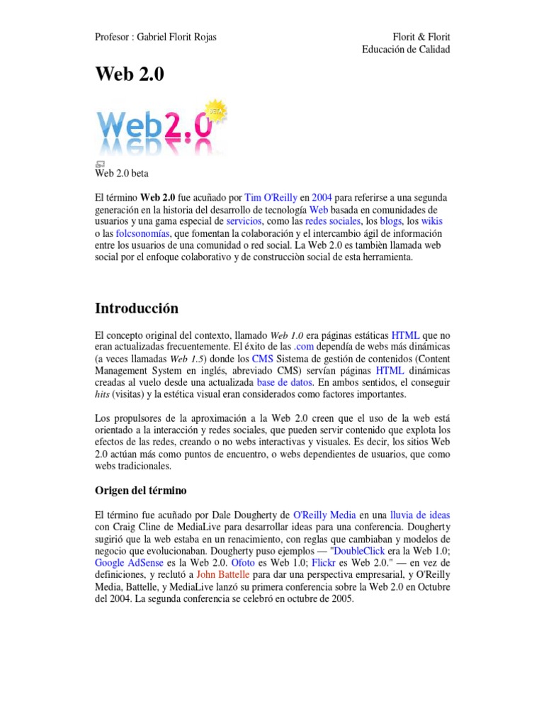0404 Web 20 | PDF | web 2.0 | Red mundial