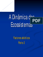 Dinâmica Dos Ecossistemas - Factores Abióticos_Parte2_CN8ano