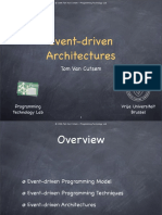 Event-Driven Architectures: Tom Van Cutsem
