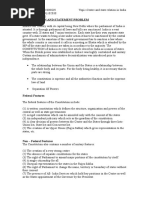 THAKUR Synopsis Centre and State Relation Pol - SC 3rd