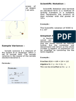 Rotation: Scientific Notation:: Example