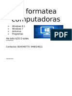 Se Formatea Computadoras