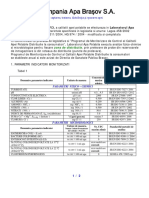 Indicatori Calitate Apa Potabila PDF